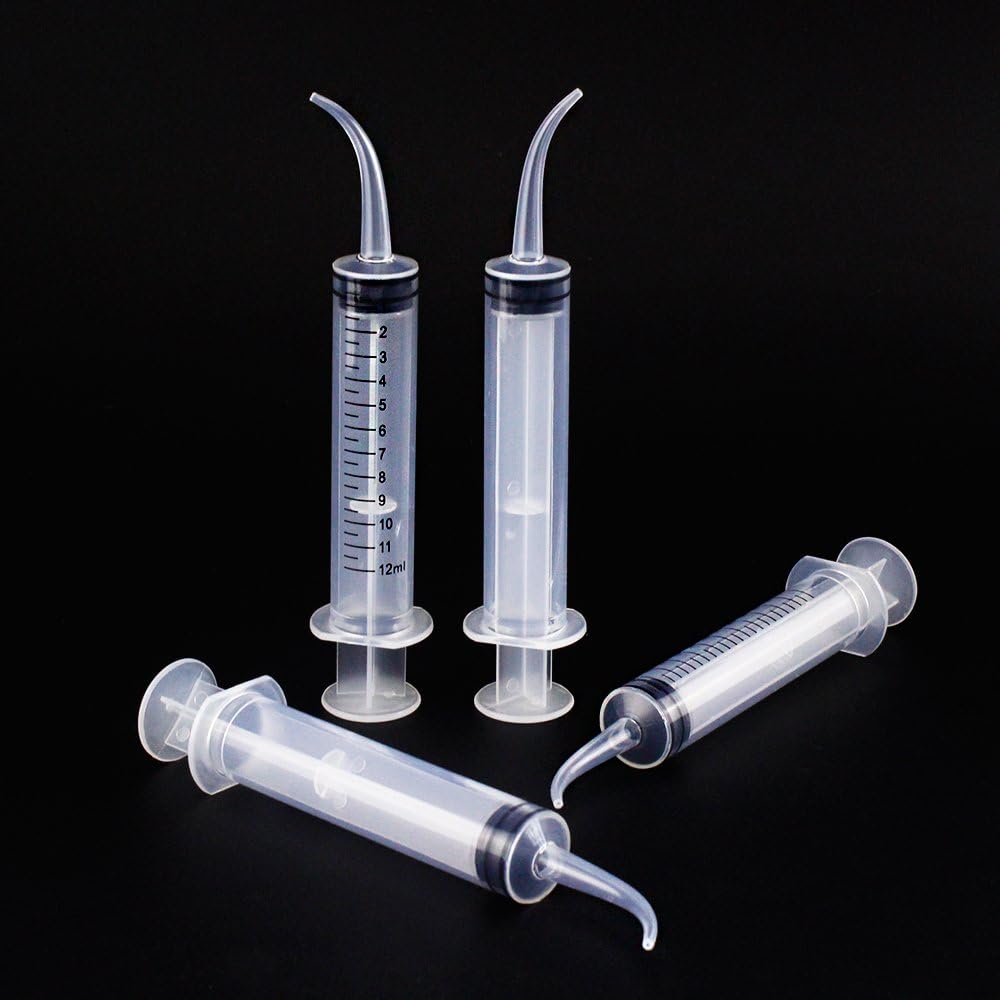 Buy Airgoesin Graduated Dental Irrigation Syringe Oral Irrigator with