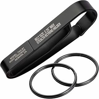 Tactical Key Ring Holder for Duty Belts, Quick Release Key Clip Stainless Steel - NP NIGHT PROVISION