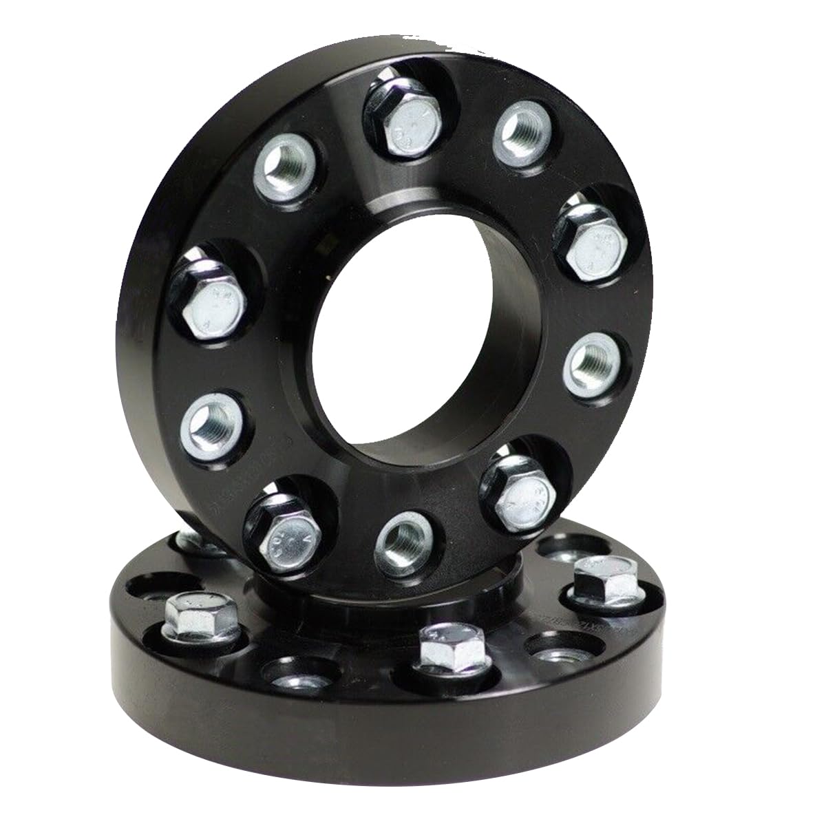 2pc 25mm (1") Hubcentric Wheel Spacers - 5x100 & 5x112 Bolt Pattern, 57.1mm Bore For Audi/VW