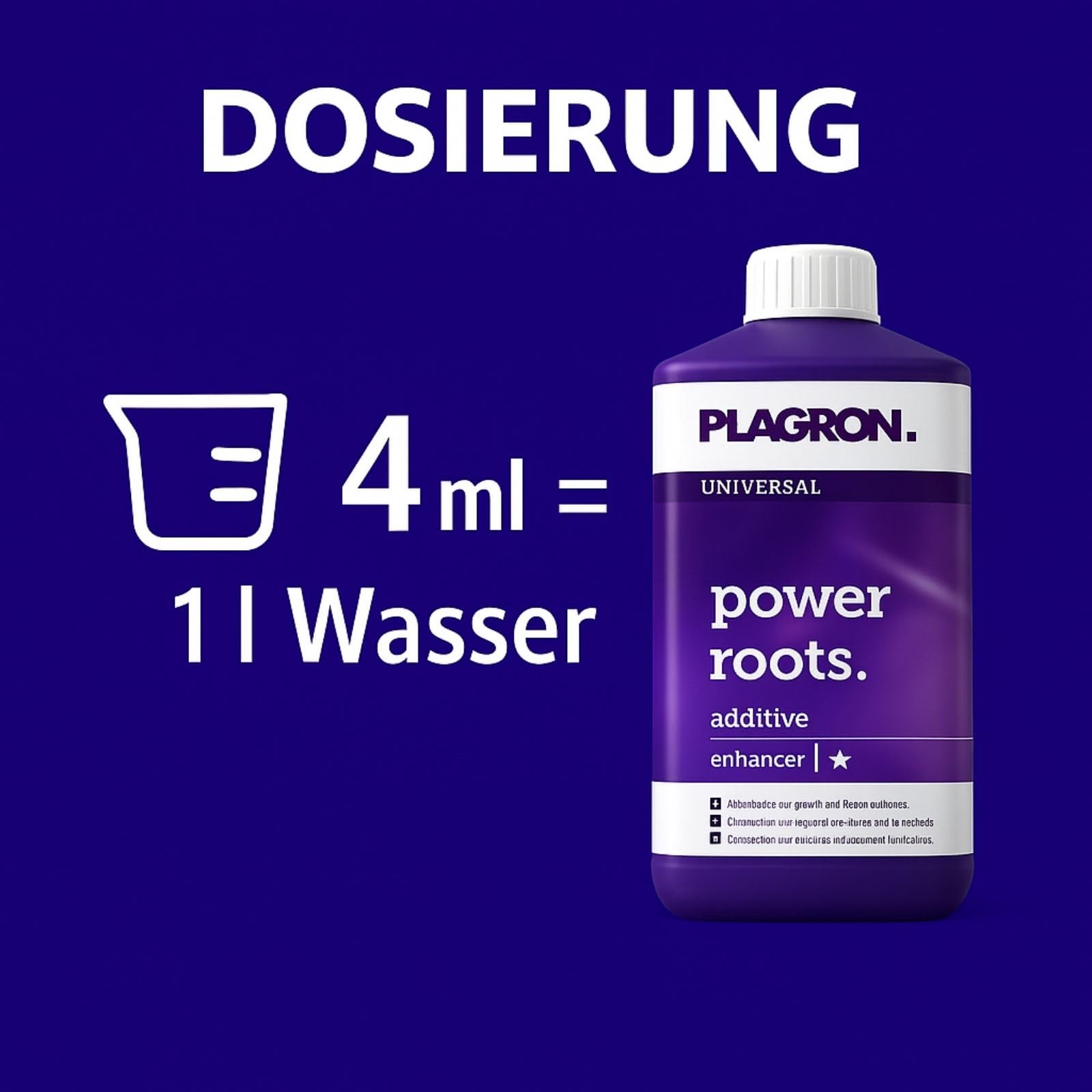 Weedness Plagron Power Roots 1 L – Engrais racinaire professionnel