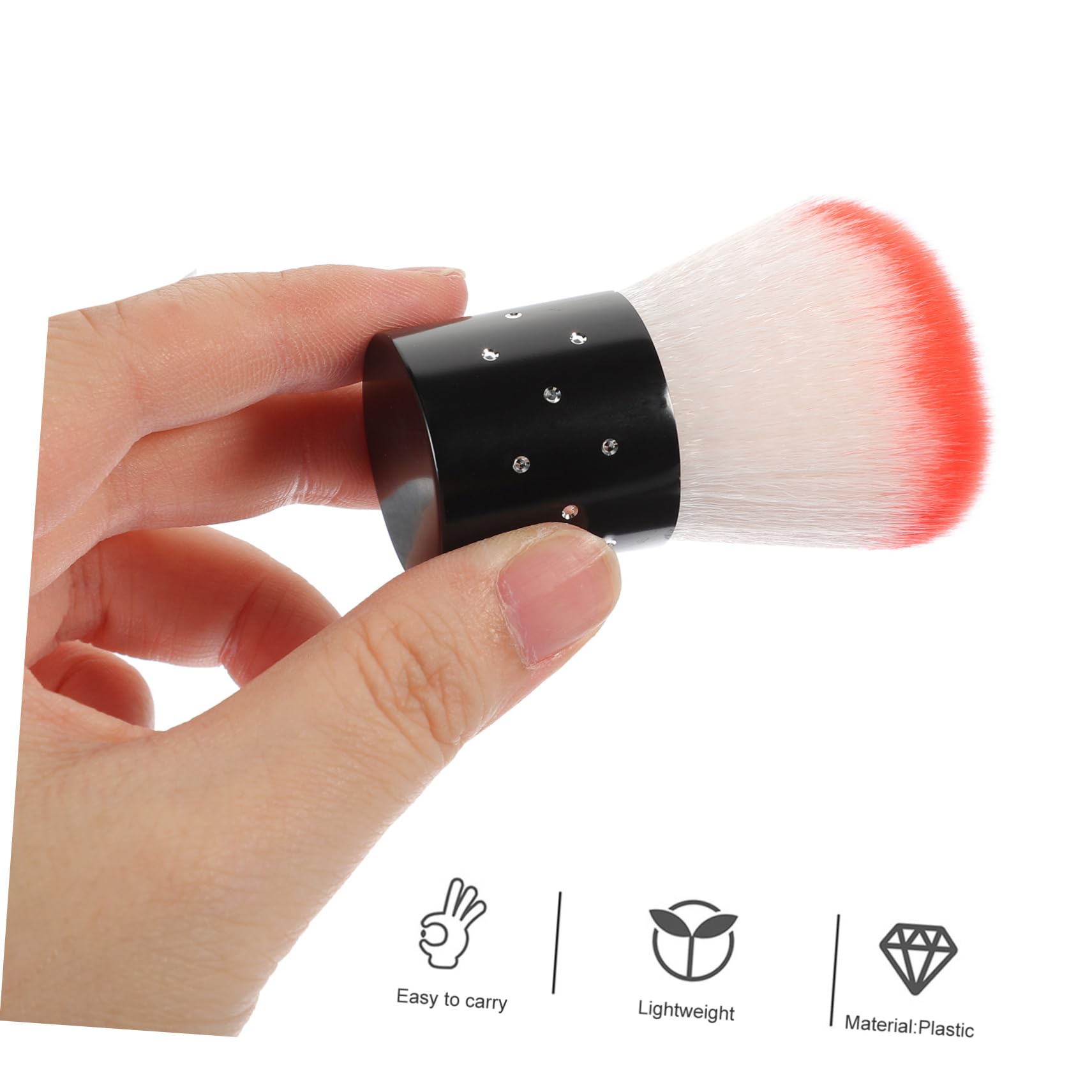Healvian 3er-sets Nagel-tauchset Maniküre-set Dip-organizer Nagelbürsten-tabletts Für Runde Und Ovale Nägel Für Salons Und Den Heimgebrauch 2 Stück * 3