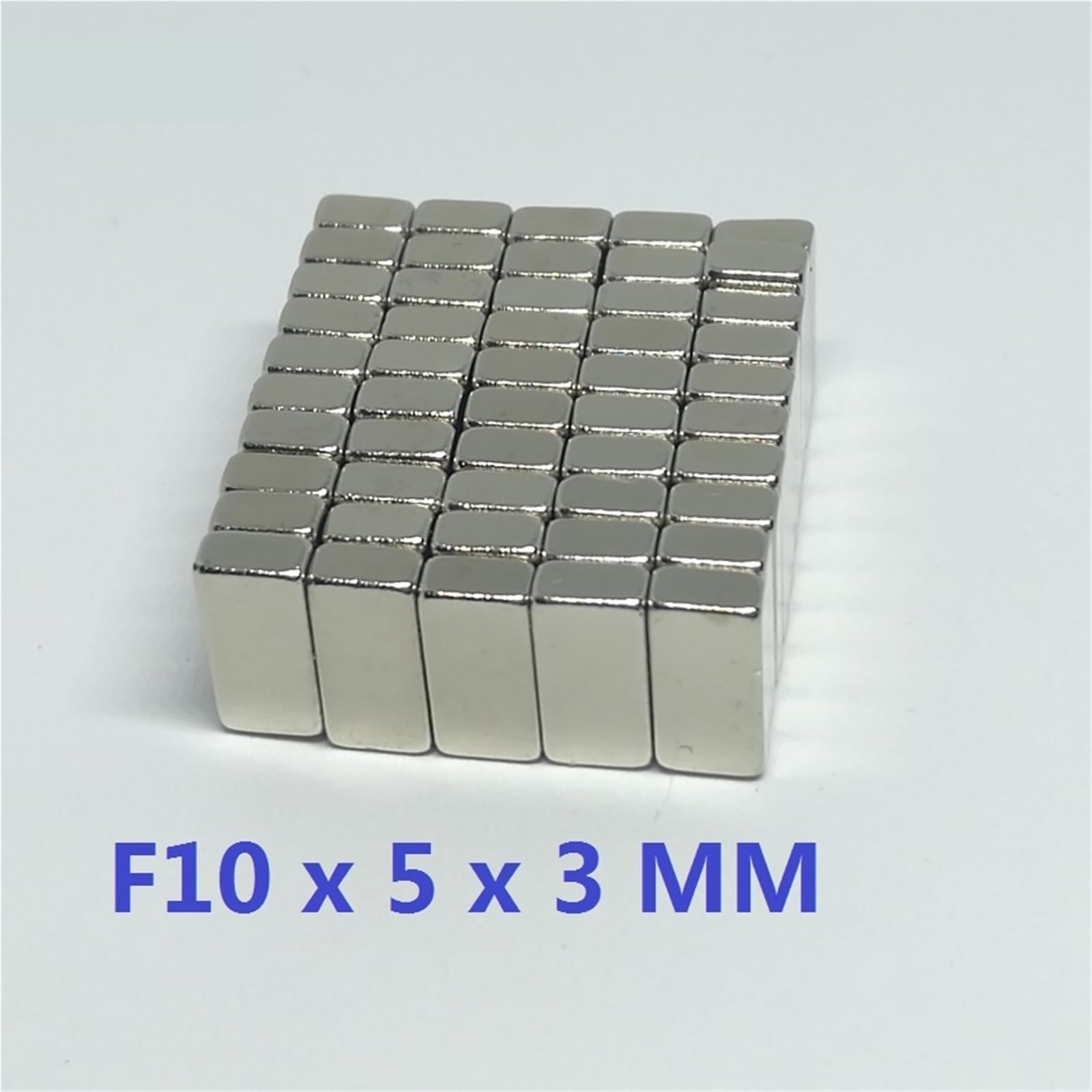 10 20 50 100 PZ/LOTTO N35 Magnete Al Neodimio 10 * 5 * 3 Potente Magnete NdFeB 10x5x3 Forte Blocco Magneti Permanenti 10x5x3(50 pcs)