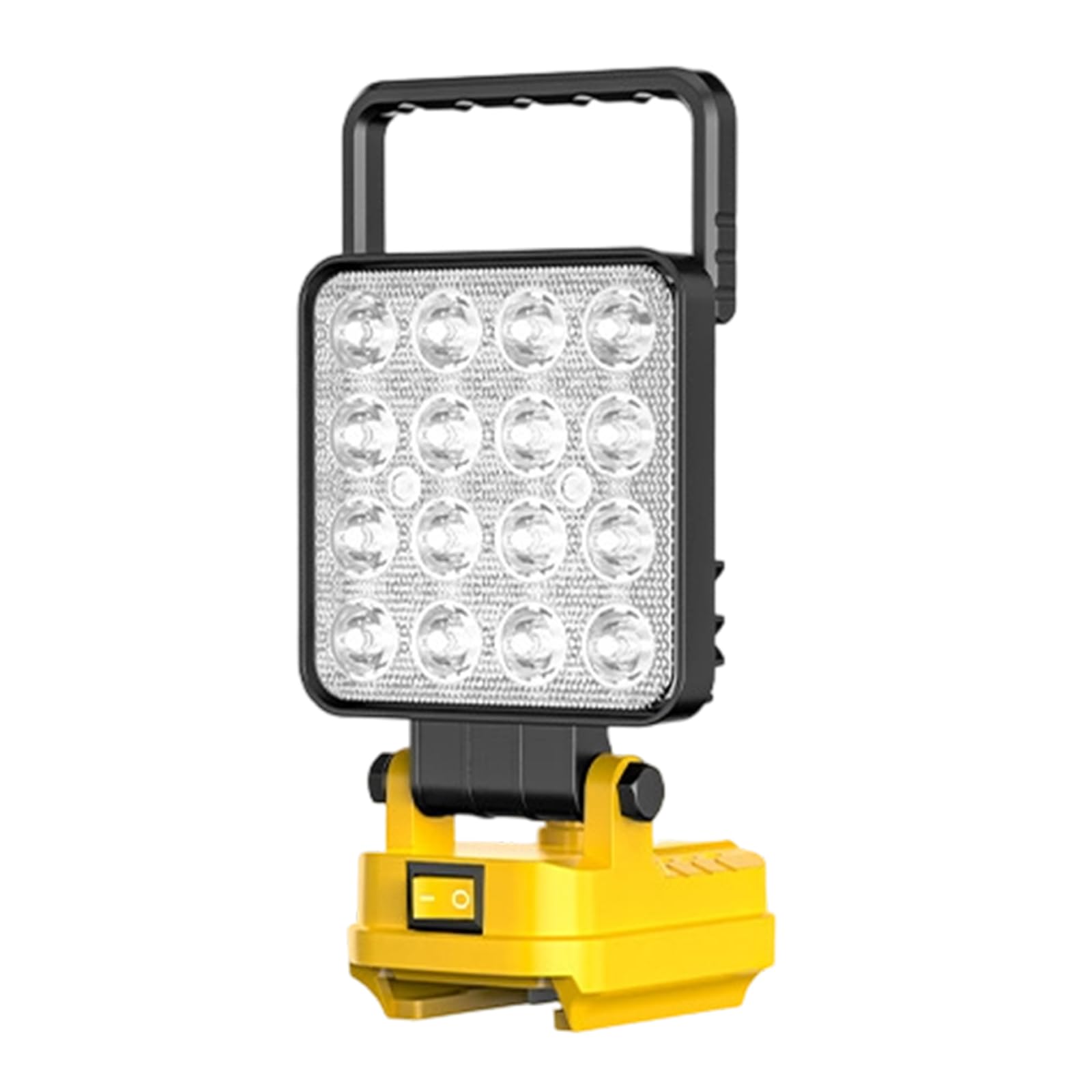 Multipurpose LED Flashlights 32W 140°Beam Adjustable Brightness for DCB206 20V Batteries Camping Emergencies Use LED Work Light for Battery
