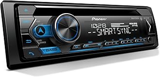 DEH-S4220BT 1-Din CD Receiver – Bluetooth, USB/AUX, Color Change, FLAC, AM/FM Radio, Detachable Face, 50W x 4, Voice Control, Hi-Volt RCA Preouts