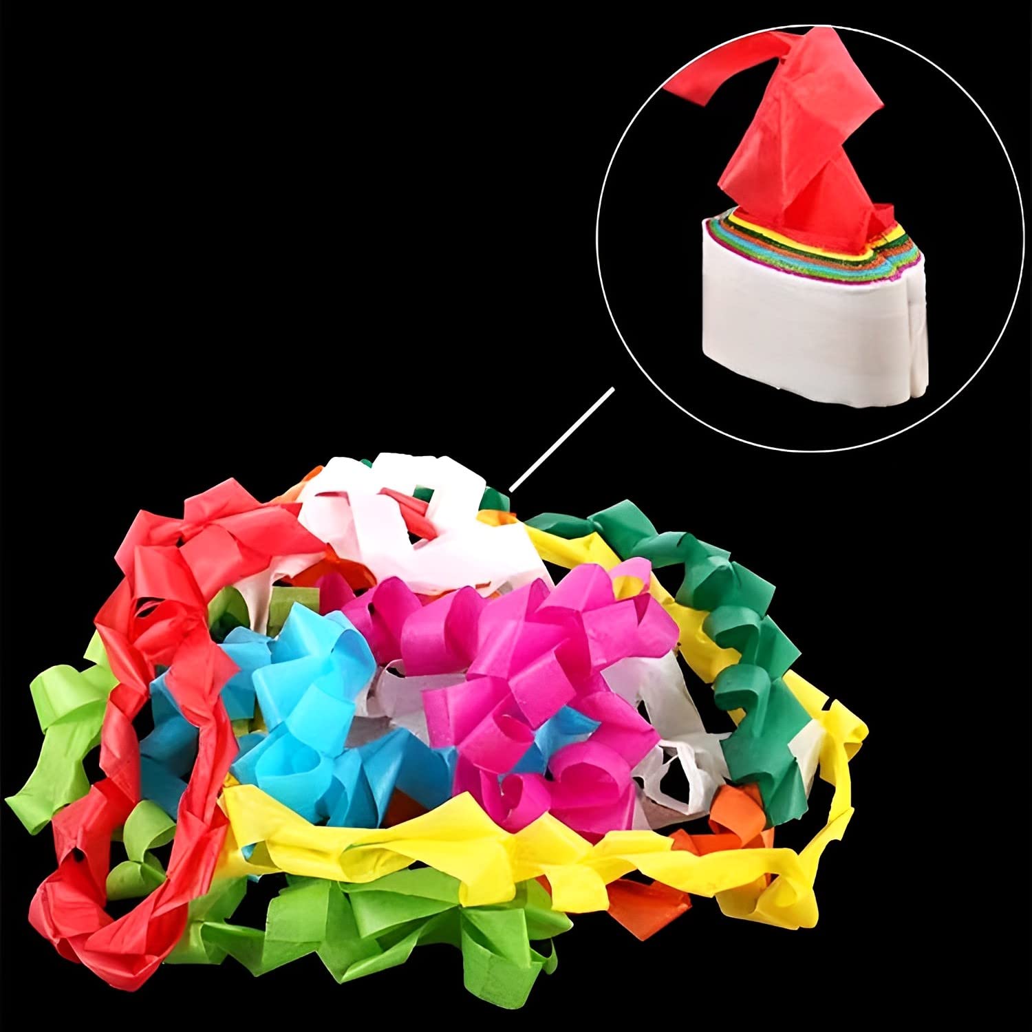 SOLOMAGIA Mouth Coil – Rollo De Serpentina De Boca Para Magia, Truco Clásico De Ilusionismo, Ideal Para Espectáculos Infantiles Y De Salón