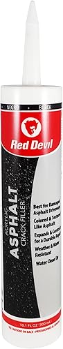 Red Devil 0637 masilla de reparación 101 onzas Sellador de aglomerado acrílico en color negro 0637 Red Devil 0637 masilla de reparación 101 onzas Sellador de aglomerado acrílico en color negro 0637