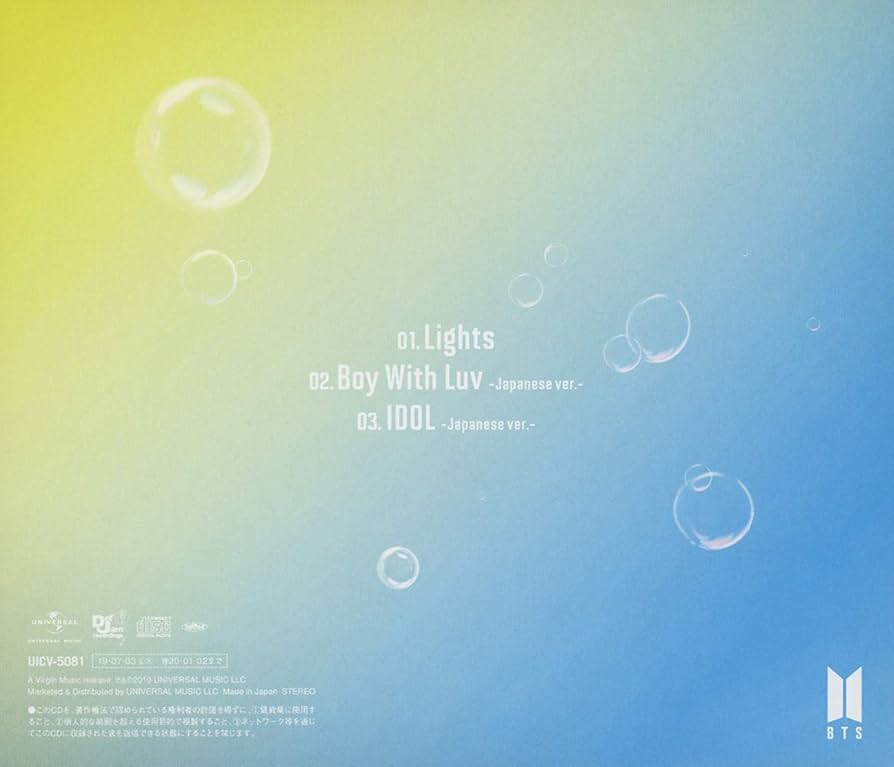 Amazon.co.jp: Light/Boy With Luv(通常盤): ミュージック