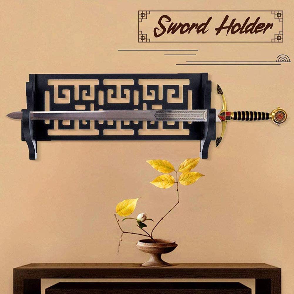 Uchwyt ścienny na miecz 4-poziomowy do katany Wakizashi Tanto w stylu Hollow(Hollow Style)