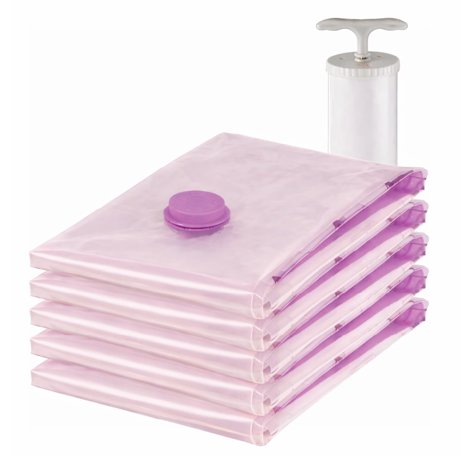 Lifelong Vacuum Storage Bags with Aroma Fresh Pack of 5 | Space Saver Reusable Compression Bags for Clothes, Blankets & Bedding | Odor-Free Airtight Vacuum Seal Travel & Home Organizer-image-36