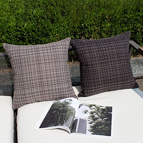 image for K KEVIN TEXTILE Kevin Textile Pack of 2 Decorative Outdoor Waterproof 