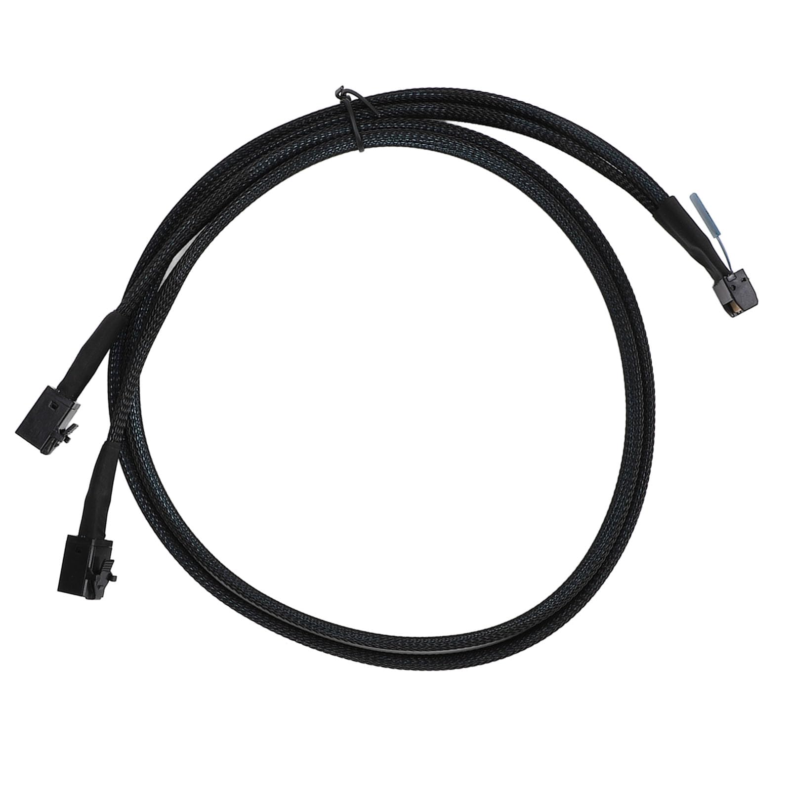 Cavo da MCIO 8i a 2*SFF-8643, MCIO 8i da 74 Pin a Mini SAS HD SFF-8643, PCIE 5.0, velocità di Trasferimento 32 GT/s, per Server, Data Center, 80 Cm