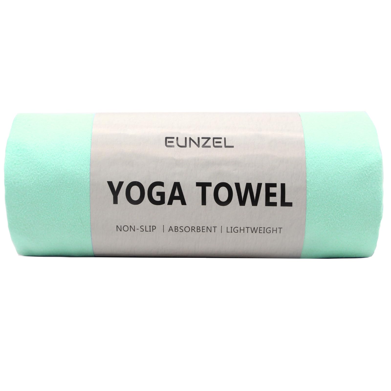 Hot Yoga Towel Non Slip Yoga Mat Towel Non-Slip Sweat Absorbent Microfiber Towel for Hot Yoga, Pilates and Workout 72" x 26.5", Teal