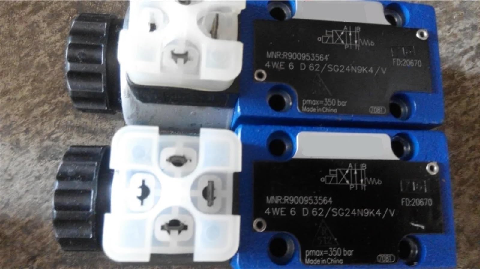 Électrovanne 4WE 6 C6X avec étanchéité FKM R900953563