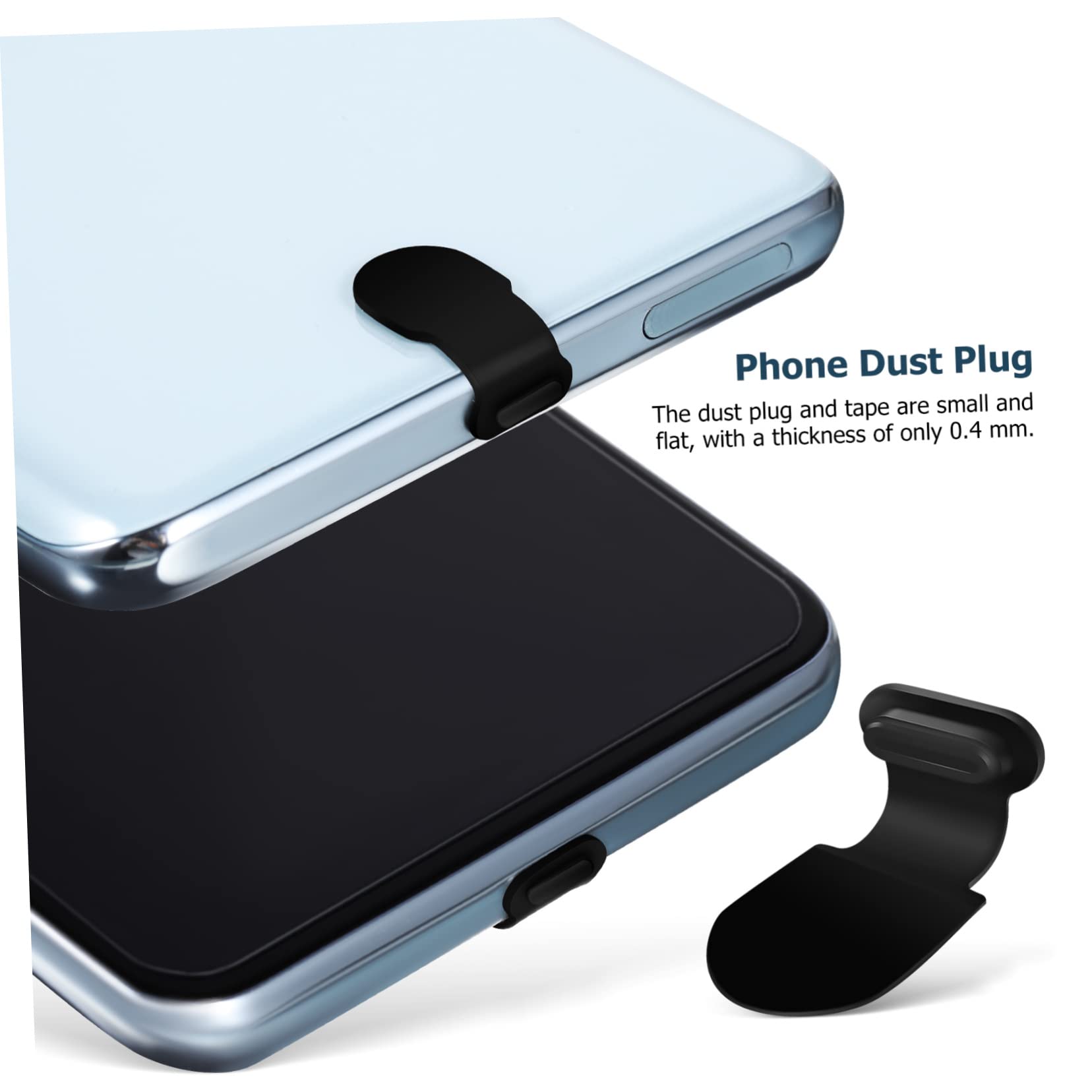 Hohopeti 8pcs Type-c Covers Small Phone Ports Plugs Dust Caps...