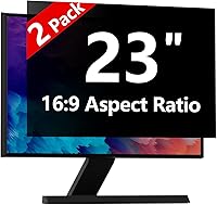 Vista 15 de Protector de pantalla de privacidad para computadora de 20 pulgadas con HP Dell Acer Asus Samsung LG y más, filtro de protección de seguridad