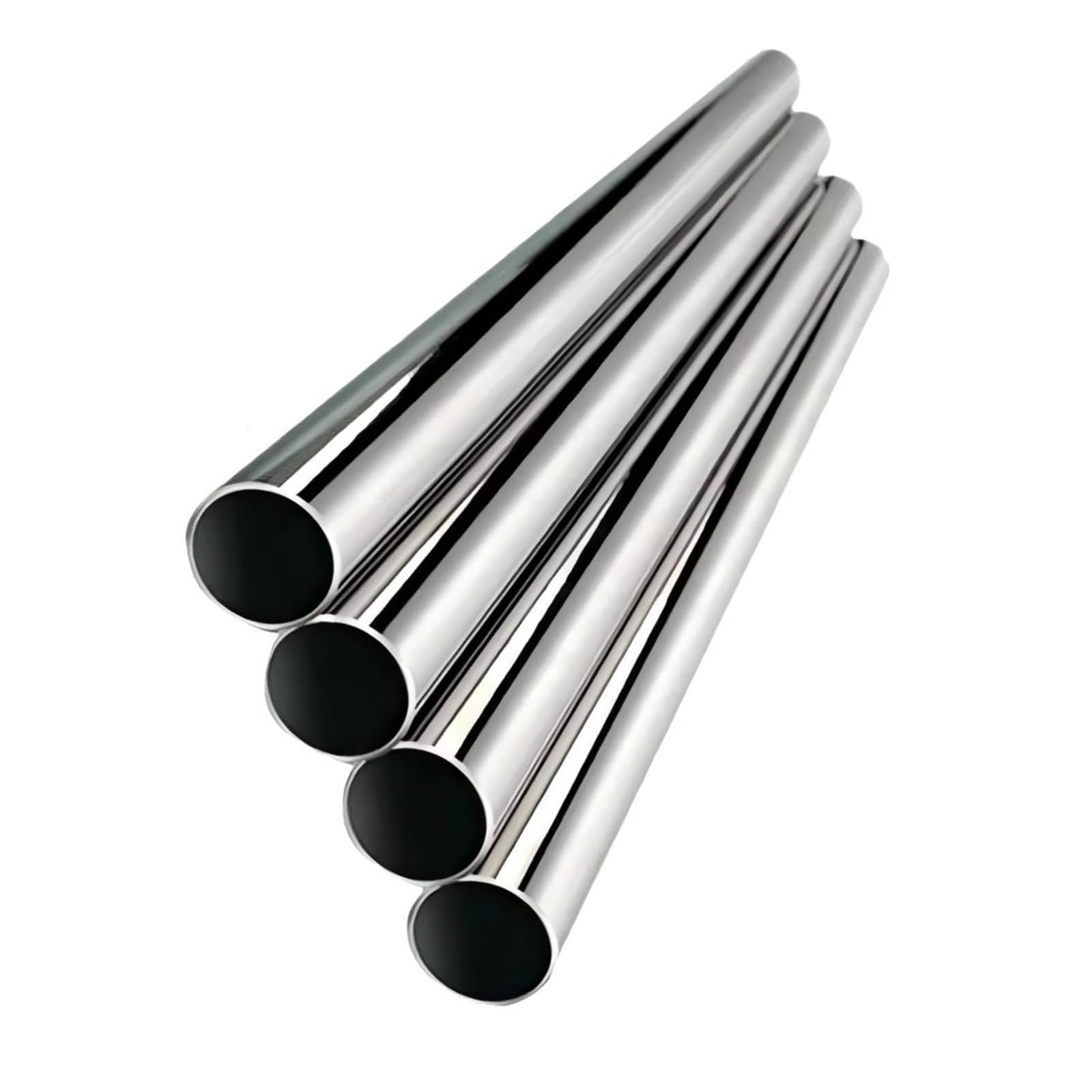 Tubos metálicos sin costura Tubo de acero inoxidable 304 50 cm largo, redondo, pulido por dentro y fuera, for maquinaria(25 * 15mm)