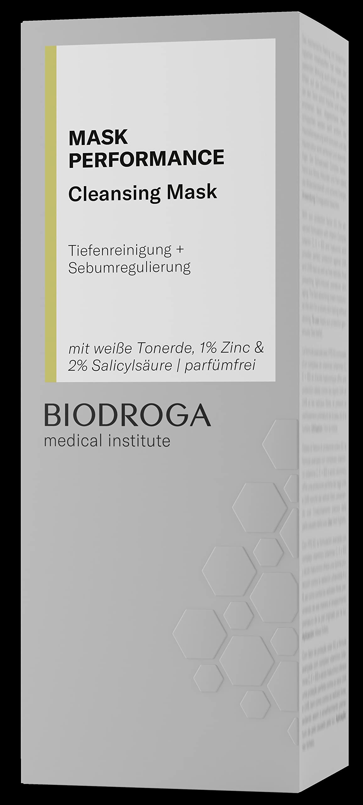 Biodroga Maseczka oczyszczająca na twarz 50 ml – głębokie oczyszczanie porów do tłustej skóry, oczyszczająca pielęgnacja skóry