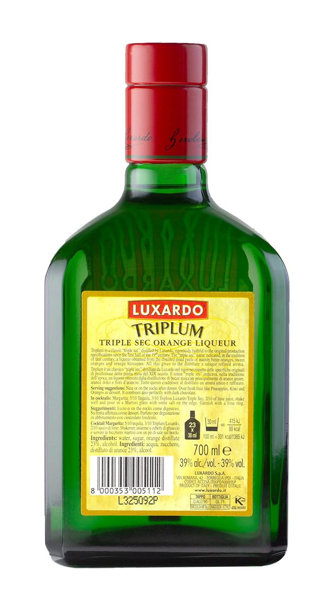 Amazon.co.jp: ルクサルド オレンジ ドライ 39% [ リキュール 700ml