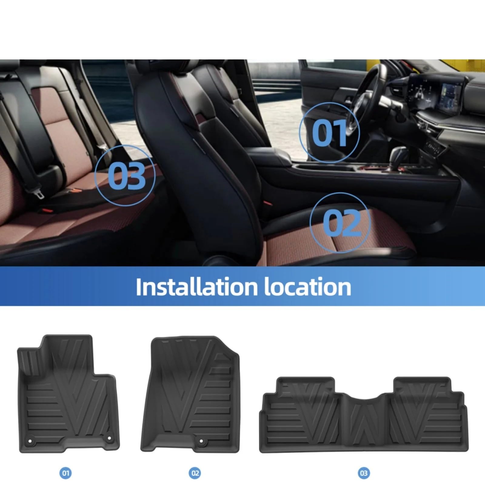 Do Kia Sportage NQ5 LWB Hybrid2023-2025 maty pojazdu