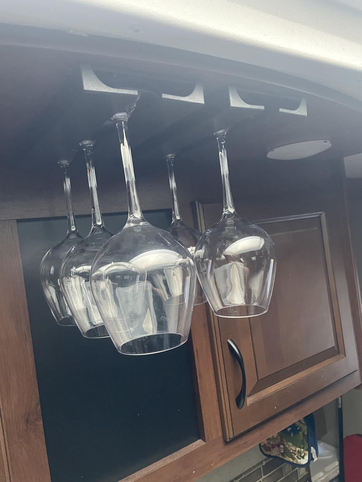 runruii Wine Glass Holder Under Shelf Cabinet Wine Jamaica | Ubuy