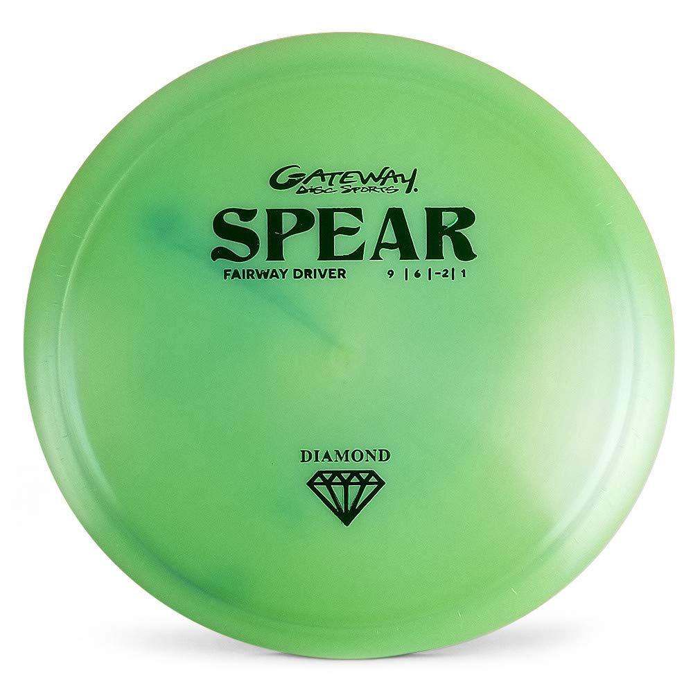 Gateway Disc Sports Diamond Spear Fairway Driver Golf Disc [Colors May Vary] - 173-176g