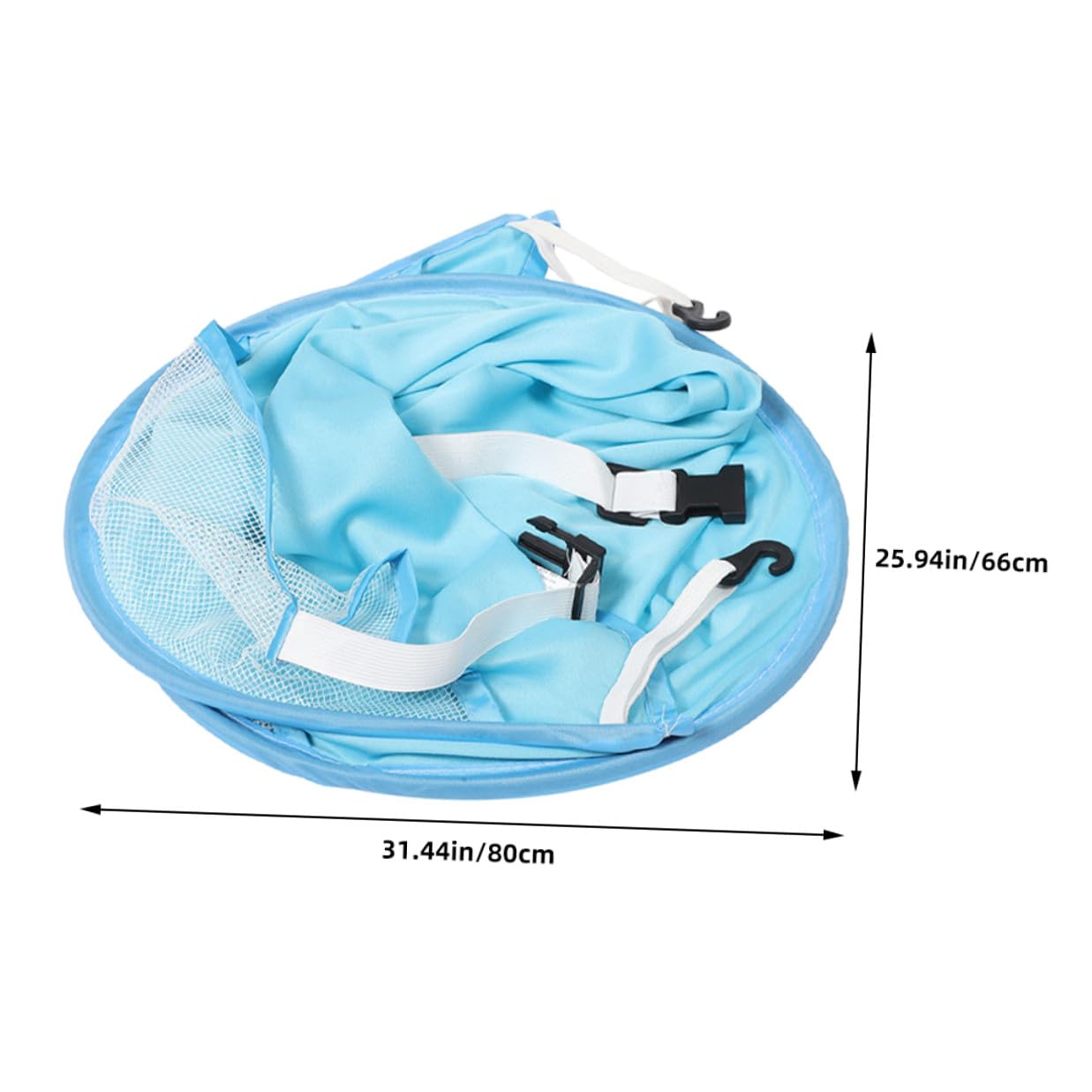 2pcs Stroller Sunshade Cover Full-Cover Sun Protection Shade Windproof Canopy Portable Pram Sun Shade for Outdoor Use
