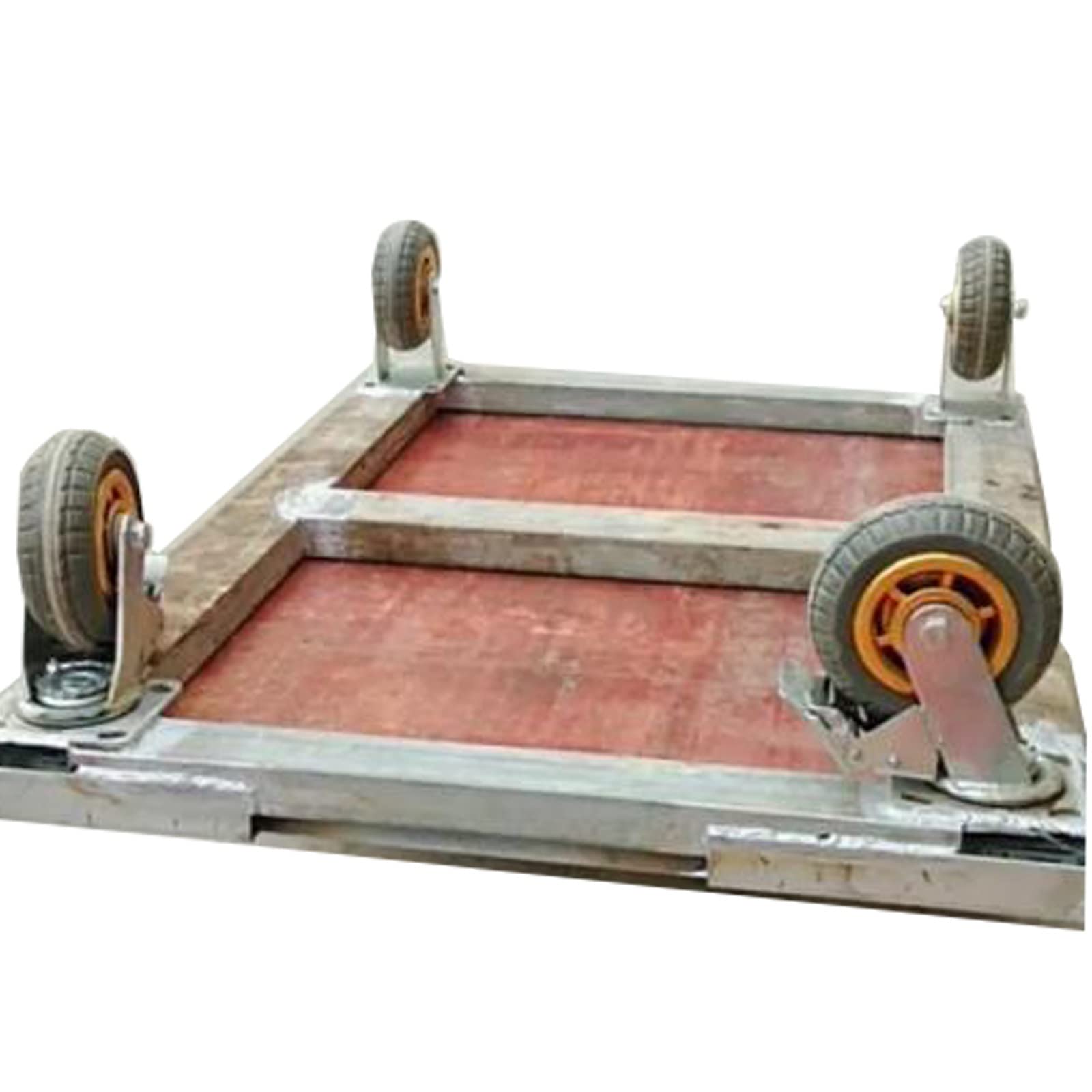 Ruote in Gomma Resistenti, piroettanti con Freno, silenziose e stabili, Facili da installare, Elevata capacità di carico, Ideali per carrelli e carichi Pesanti.