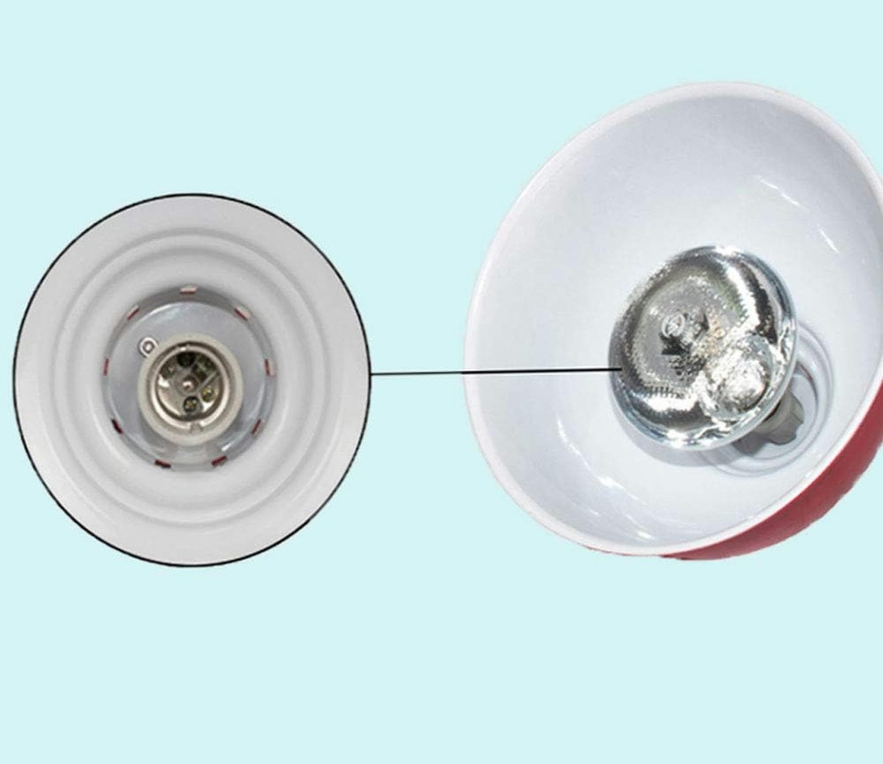 Lampada per scaldavivande, Retrattile Lampada di Calore Alimentare Buffet Forniture Attrezzatura da Ristorante, 3 Pezzi, Nero