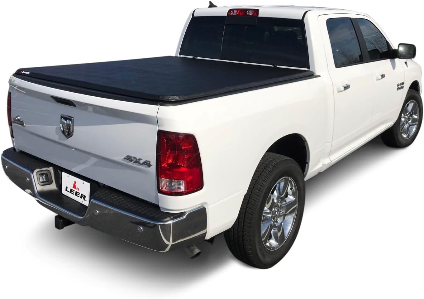 LEER Latitude Soft Folding Tonneau Cover, Fits 1999-2026 Ford Super Duty 6'9" Bed