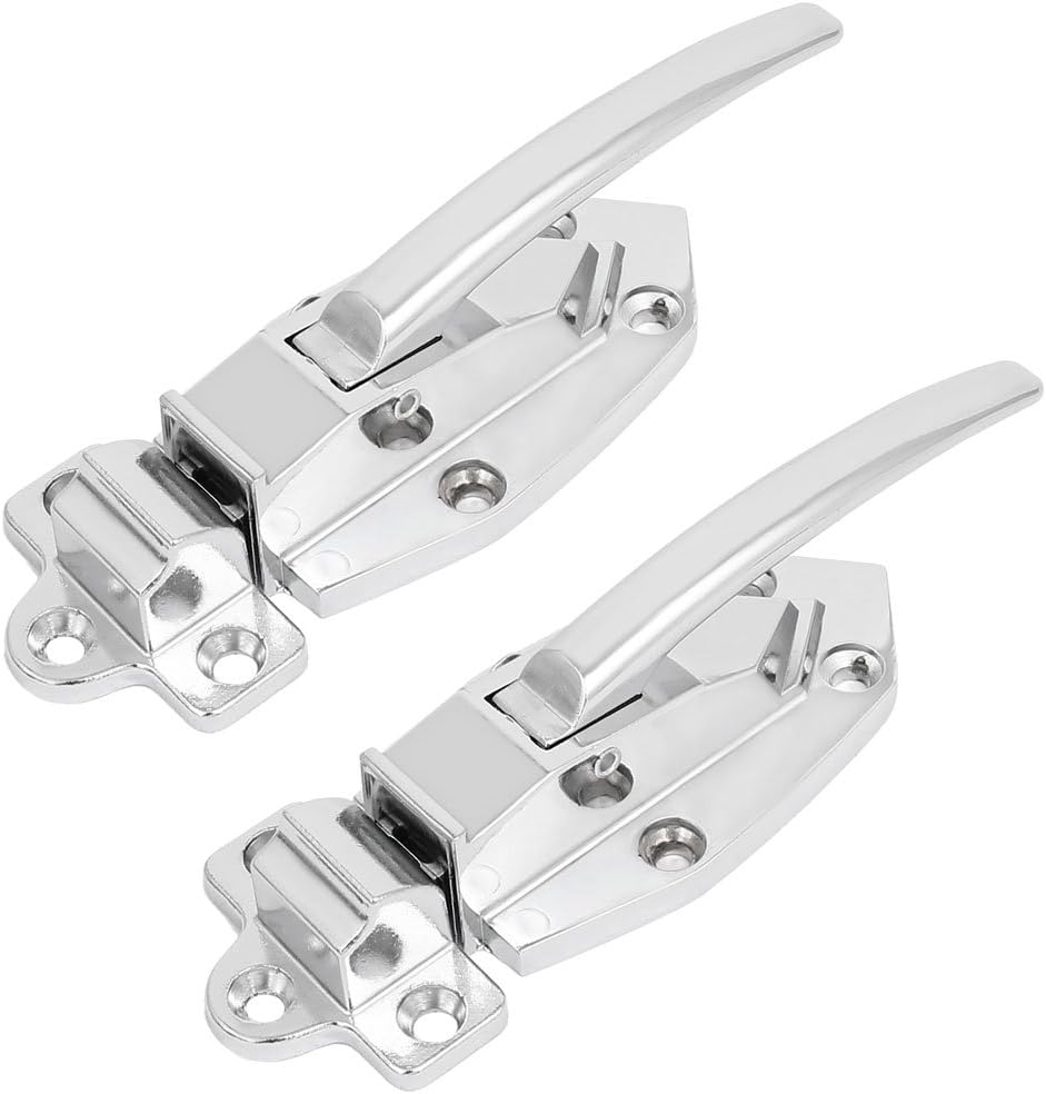 uxcell 165mm Long Screw Fixed Freezer Cooler Oven Door Pull Handle Latches Locks 2pcs