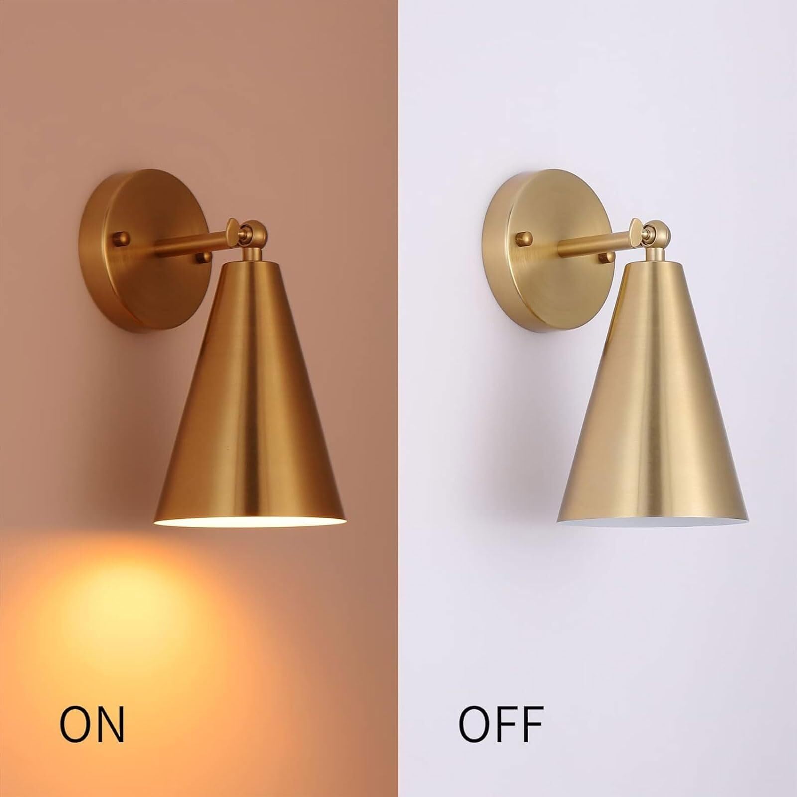 Genérico Aplique de Pared Rústico de Estilo Industrial con Brazo Articulado Ideal para Dormitorio Sala de Estar Y Estudio (1 Unidad / 2 Unidades) (D,1 Unidad)