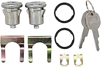 MOTOKU 2-Pack Door Lock Cylinders for Chevy C10 C20 C30 Trucks, Blazer Jimmy Suburban, GMC 1500 2500 3500 - Classic GM Fit