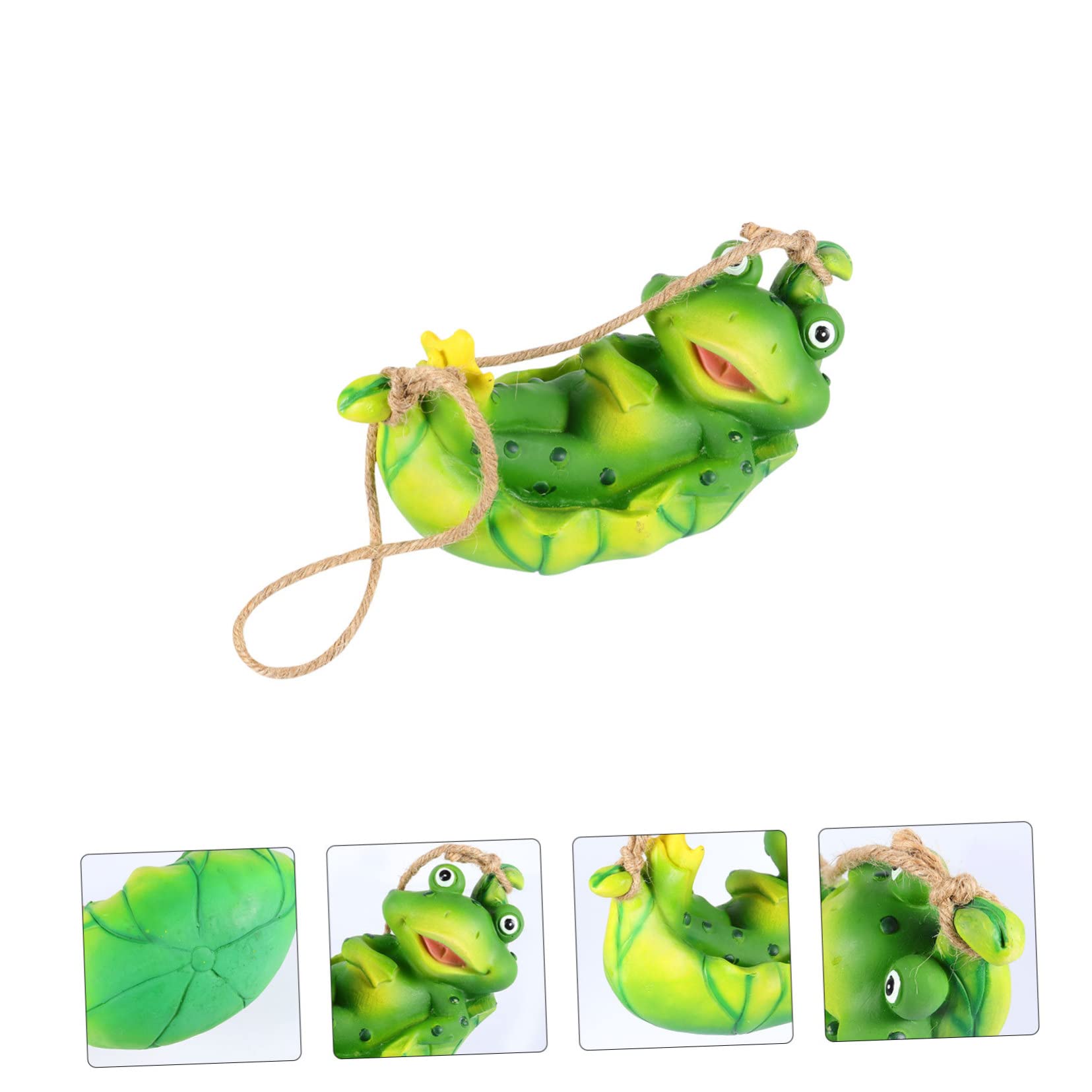 TOYANDONA 2stücke Hängende Frösche Deko Lustige Gartenornamente Für Innen Und Außenbereich Dekoration Für Garten Und Balkon Nicht Verblassend Für Gartenliebhaber