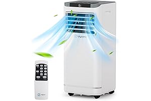 10,000 BTU Portable Air Conditioners for Room Up to 450 Sq.Ft