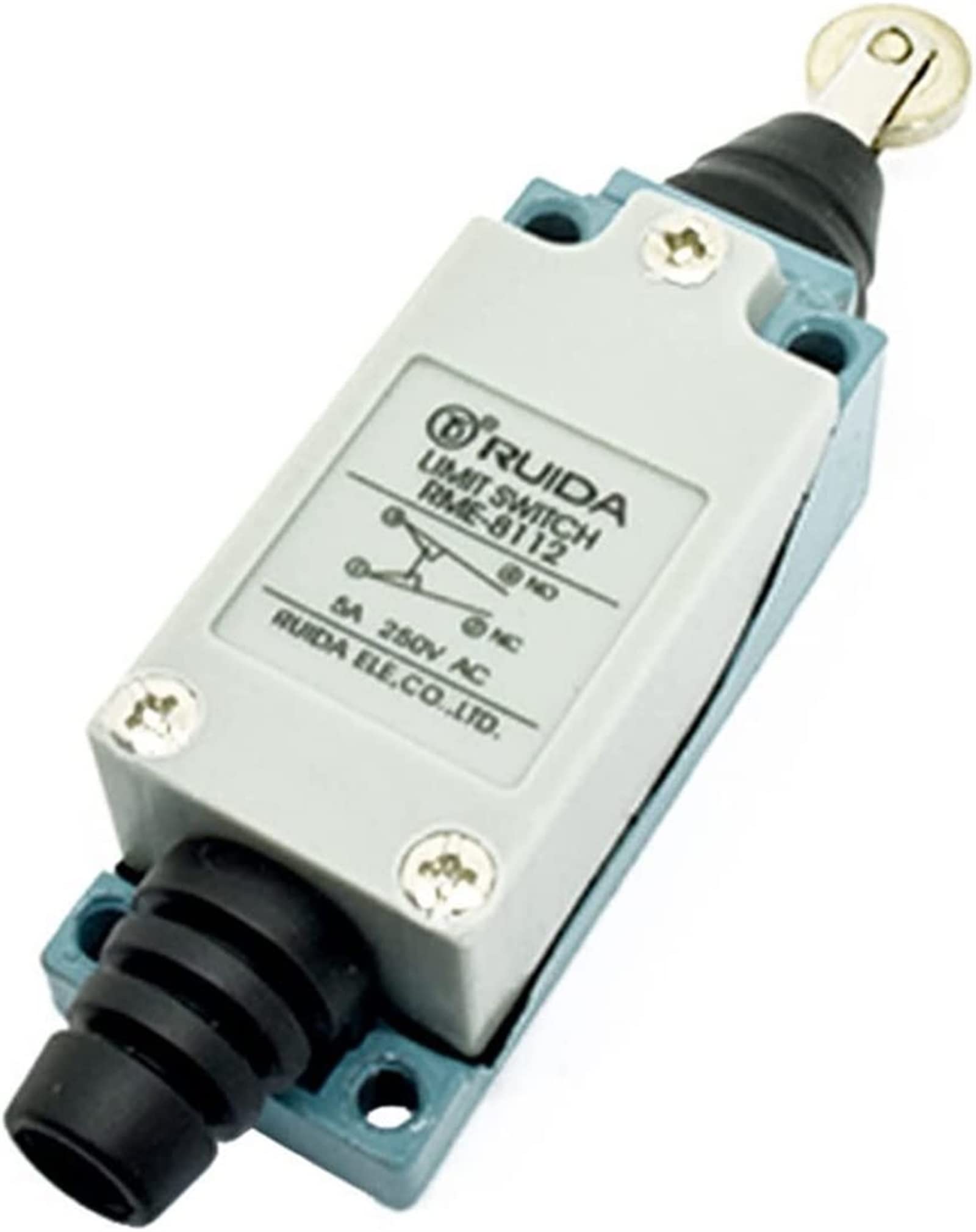 Interrupteur Limite rotatif ME-8112 avec galet métallique étanche 5A