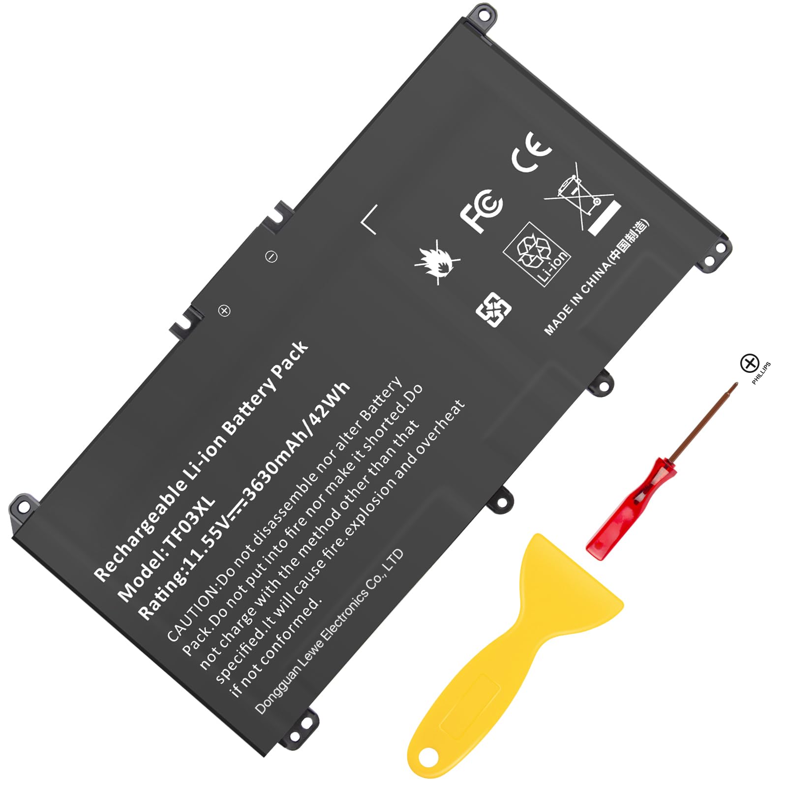 Amazon.com: TF03XL 920070-855 Battery for HP Pavilion x360 14m