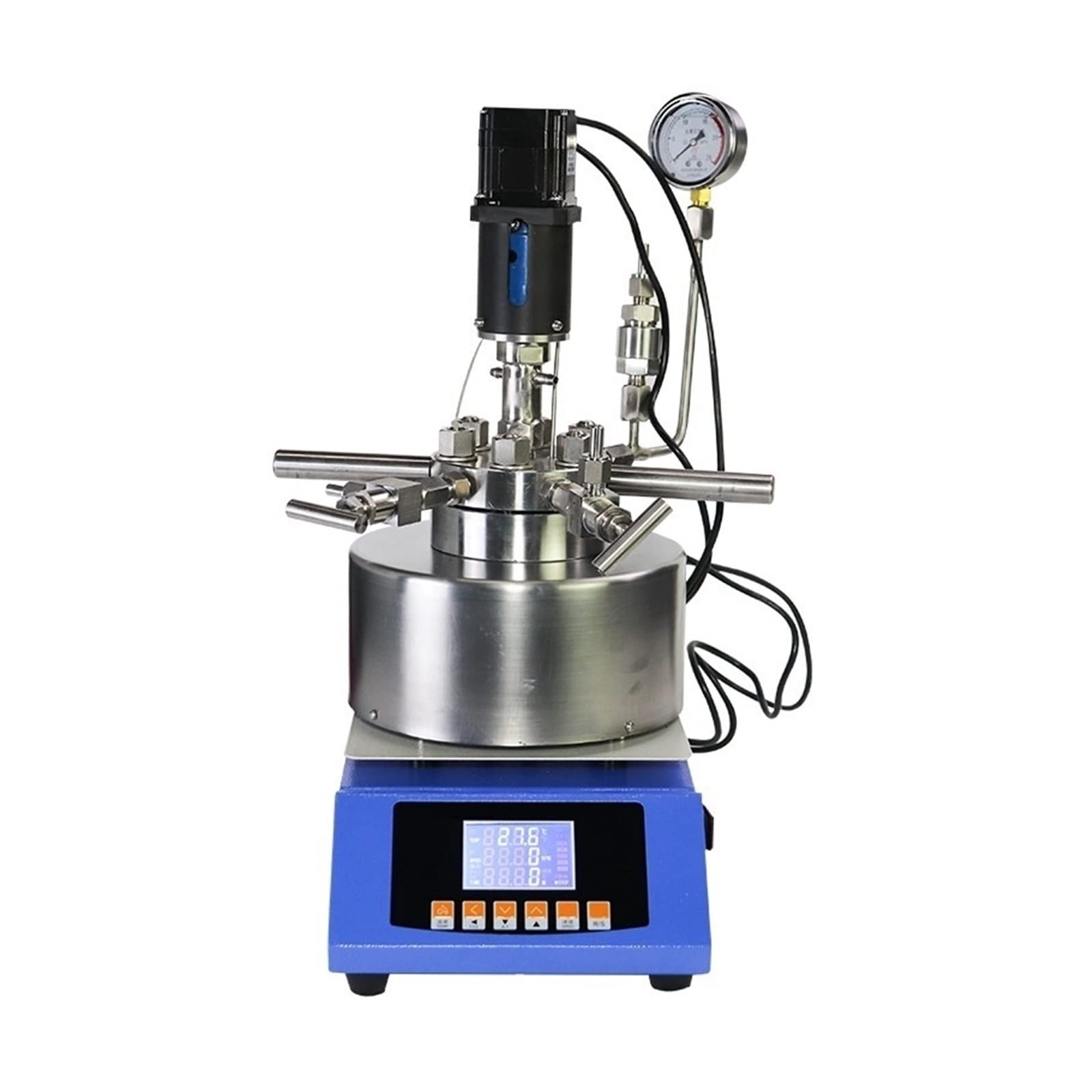 Agitador Magnético, Equipo de laboratorio calentamiento aceite transferencia calor agitación mecánica autoclave reactor alta presión(TGYF-C-1000ml)