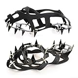 [Confiance en terrain difficile] Avec la meilleure adhérence et la stabilité que ces crampons offrent, vous pouvez affronter les terrains difficiles en toute confiance pour une expérience de plein air plus sûre et plus agréable.