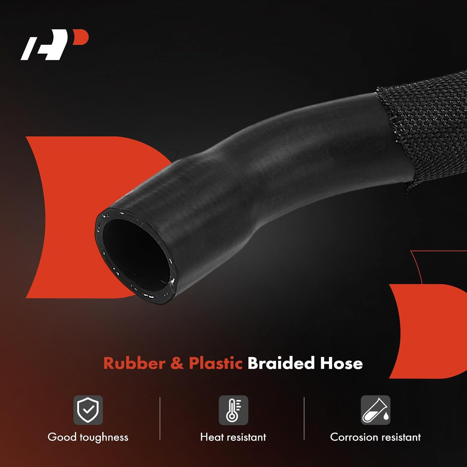 A-Premium HVAC Heater Hose Pipe Line Assembly Compatible with BMW 740i/740Li 2011-2015, ActiveHybrid 7 2013-2015, 640i Gran Coupe 2013-2018, 640i xDrive Gran Coupe 2014-2019, 640i, 640i 740Li xDrive