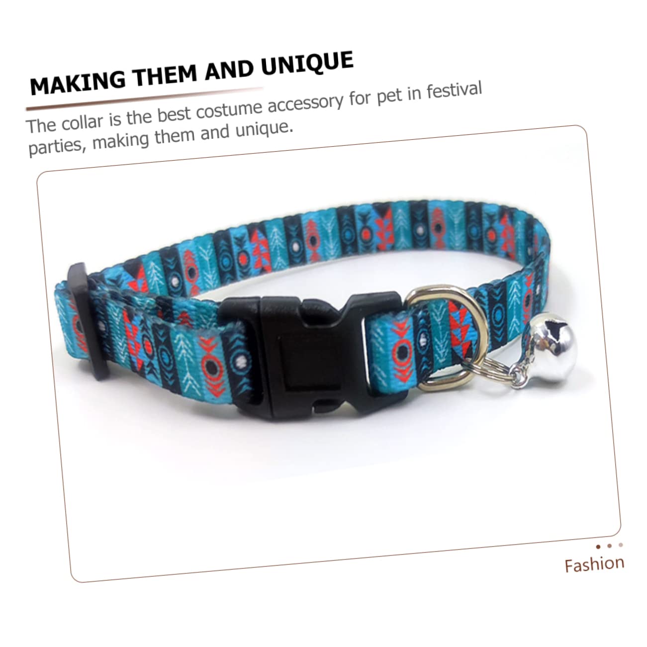 Sosoport 12stücke Bohemian Katzenhalsband Und Dekorativ Für Katzen Und Welpen Mit Glöckchen Für Feste Und Anlässe Bequem Und Hautfreundlich Elegantes Design Für Jeden Tag Und