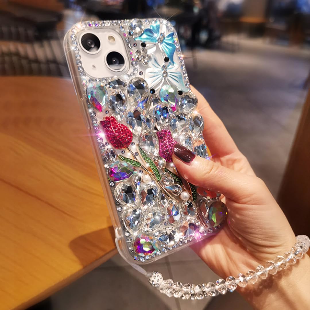 Coque de téléphone de Luxe Transparente pour iPhone 17 Air (pour iPhone 17 Air/Rose)