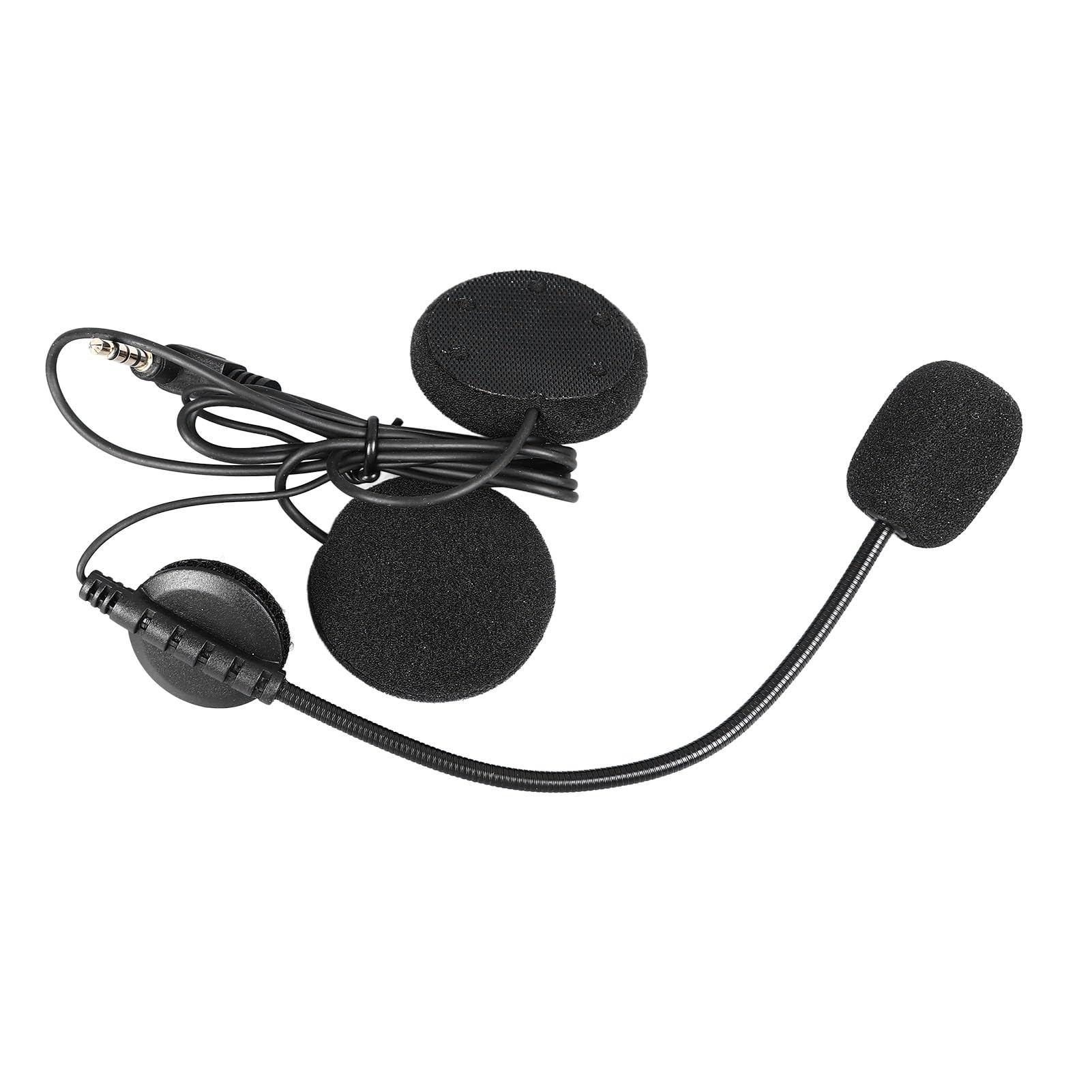 Cuffia Interfono per Casco Moto con Riduzione del Rumore CVC, Altoparlanti per Cuffie Bluetooth per Sport All'aria Aperta, Cuffia di Comunicazione con Portata di 800 M per