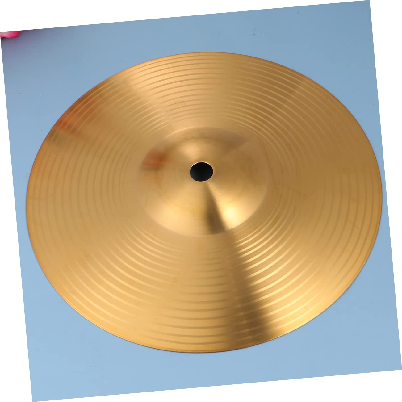 Cymbales De Batterie Hasaller En Laiton - 35.6cm, Finition Brillante, Pour Débutants Et Pros - Son Mélodieux Et Durable