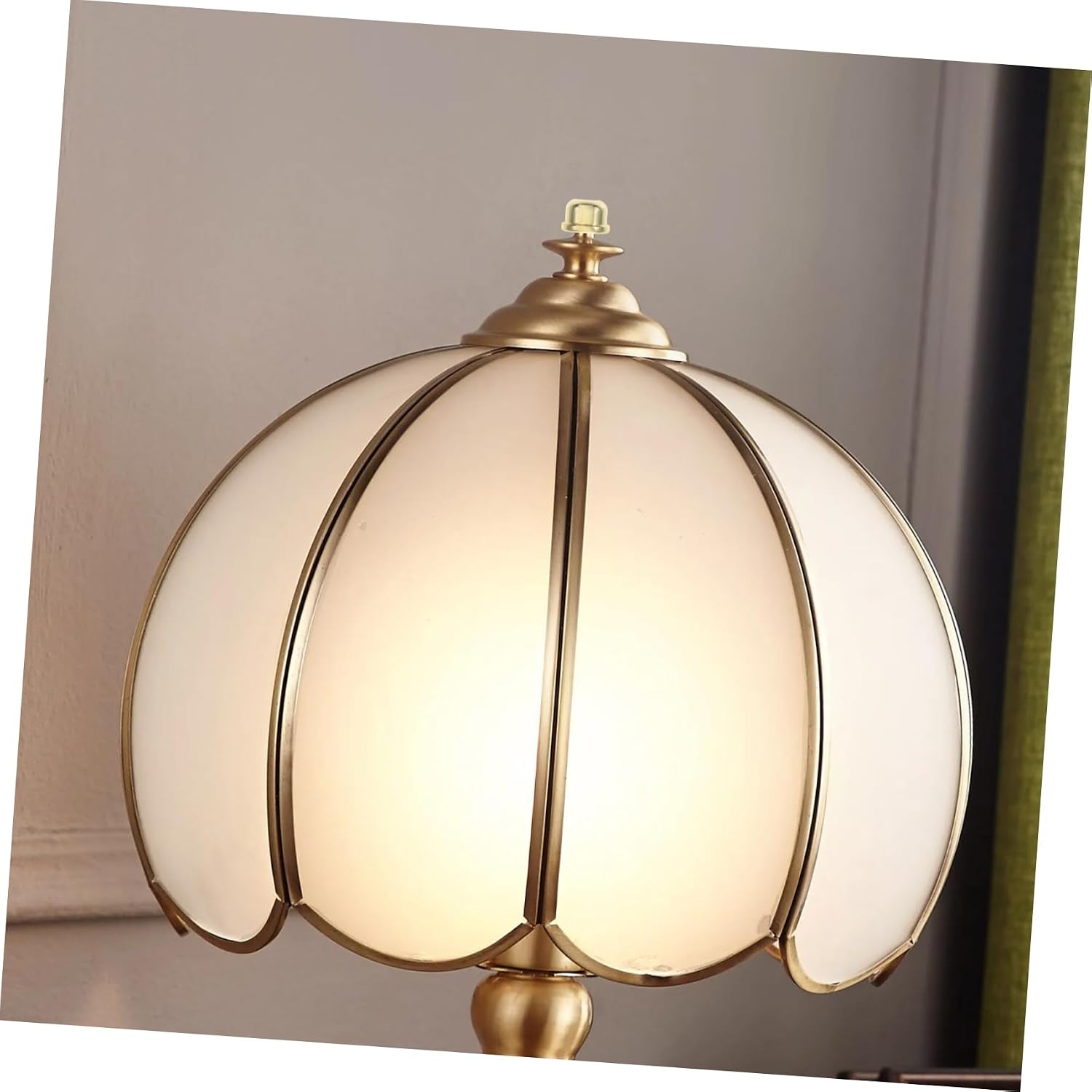 8pcs Decorative Knob Finials for Lamp Shade Harp Tops Easy to Install Lamp Shade Accessories Unique Design for Table and Floor Iron Finish