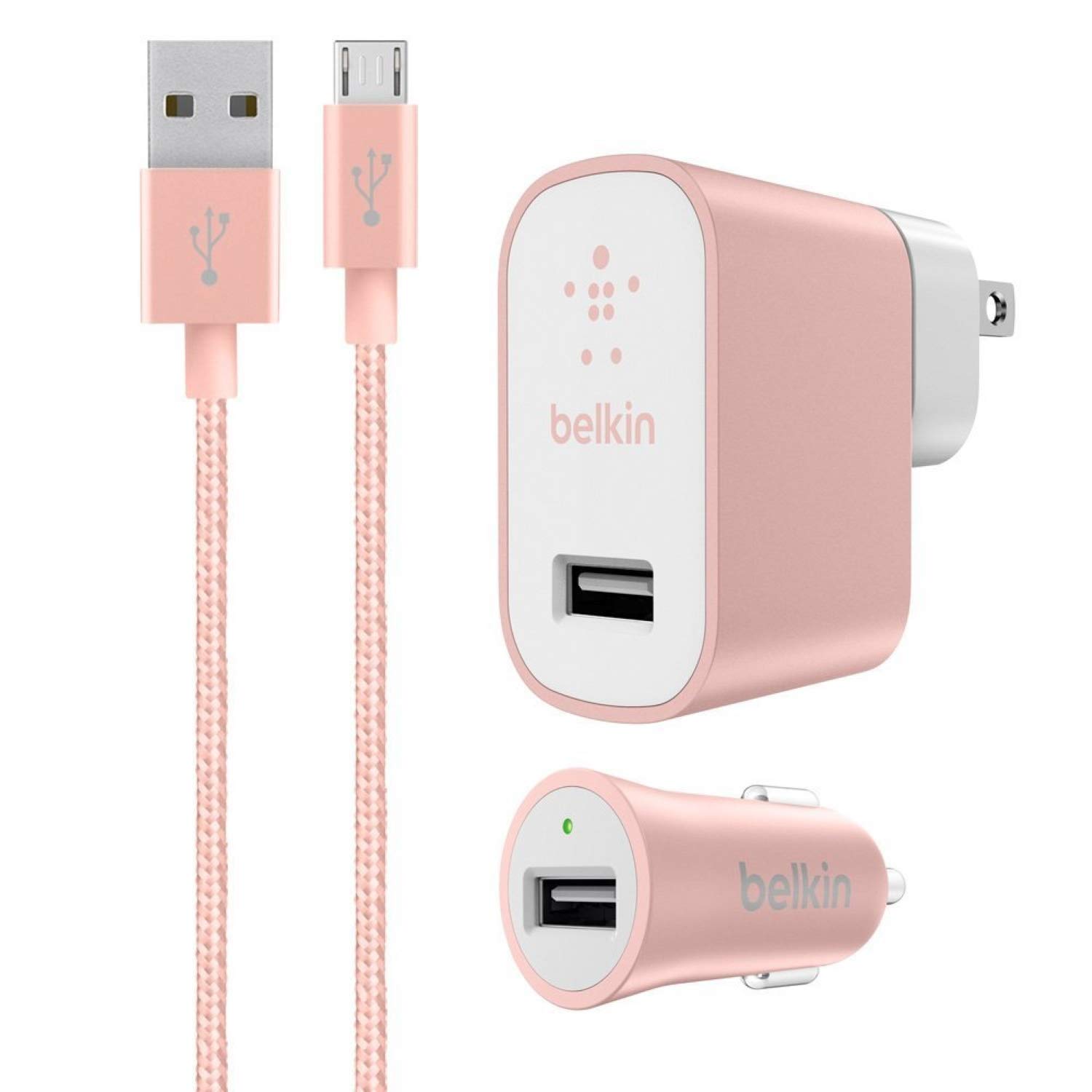 Amazon.com: Belkin Mixit Metallic 2.4A Premium Wall and Car