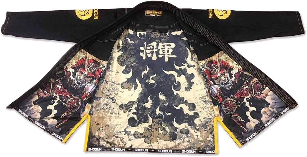 SHOGUN Fight Brazilian Jiu Jitsu Gi Samurai Premium 450g Pearl Weave Cotton BJJ