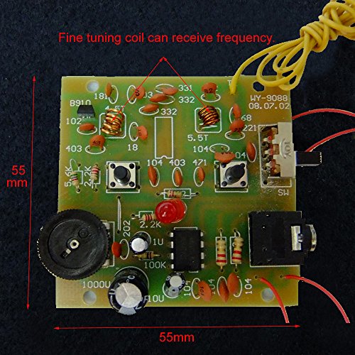 DIY 9088 Set de accesorios para radio FM miniatura 2