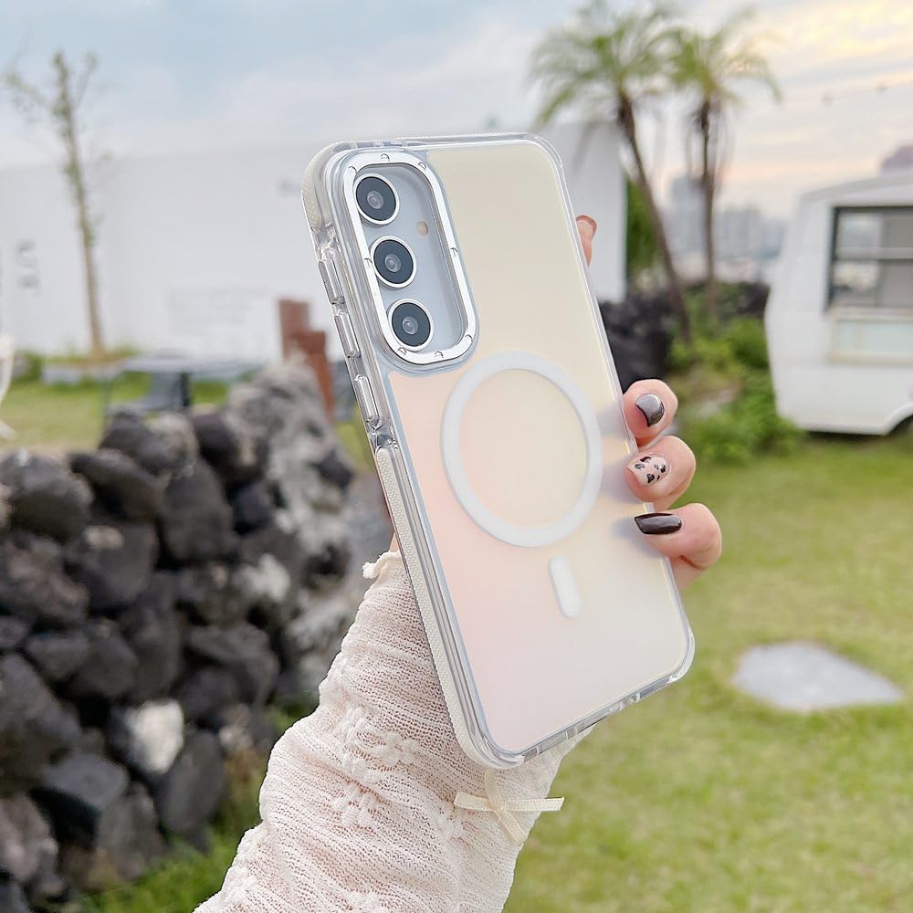 Coque transparente magnétique Galaxy A55 induction stable - 8