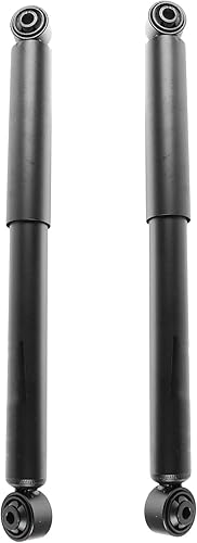 Miniatura 1322 de TRQ Juego de amortiguadores traseros compatible con Chevrolet Aveo 2004-2011 Aveo5 2009 Pontiac G3 2007-2011