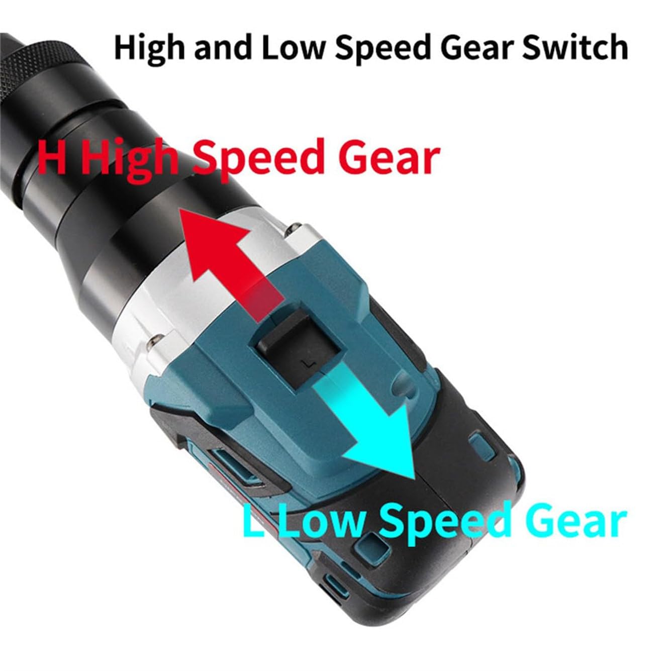 Remachadora eléctrica de mano, pistola remachadora de precisión inalámbrica con funcionamiento automático de 21 V, incluye 2 baterías para un cierre eficiente en espacios reducidos